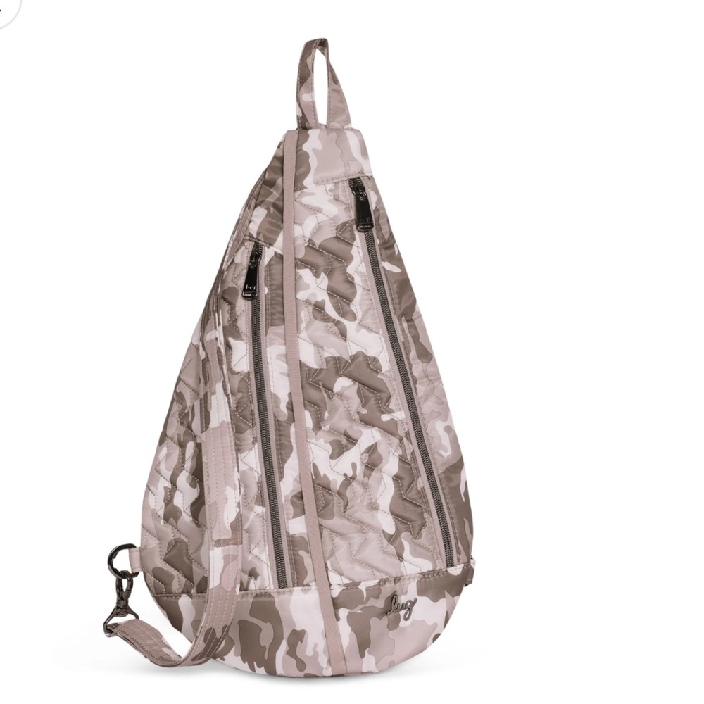 Lug Windsail Sling Bag in Camo Sand
